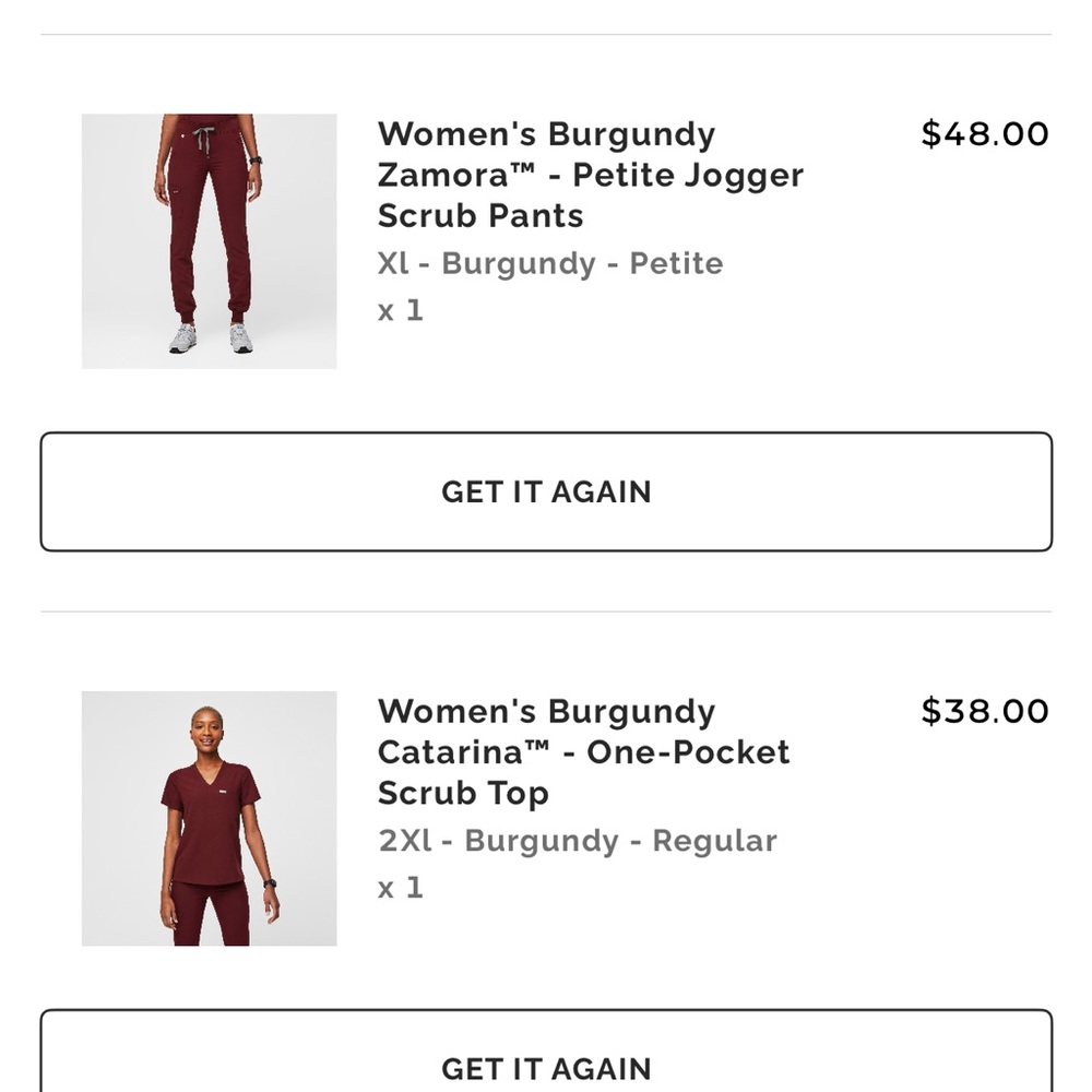 burgundy fig joggers
